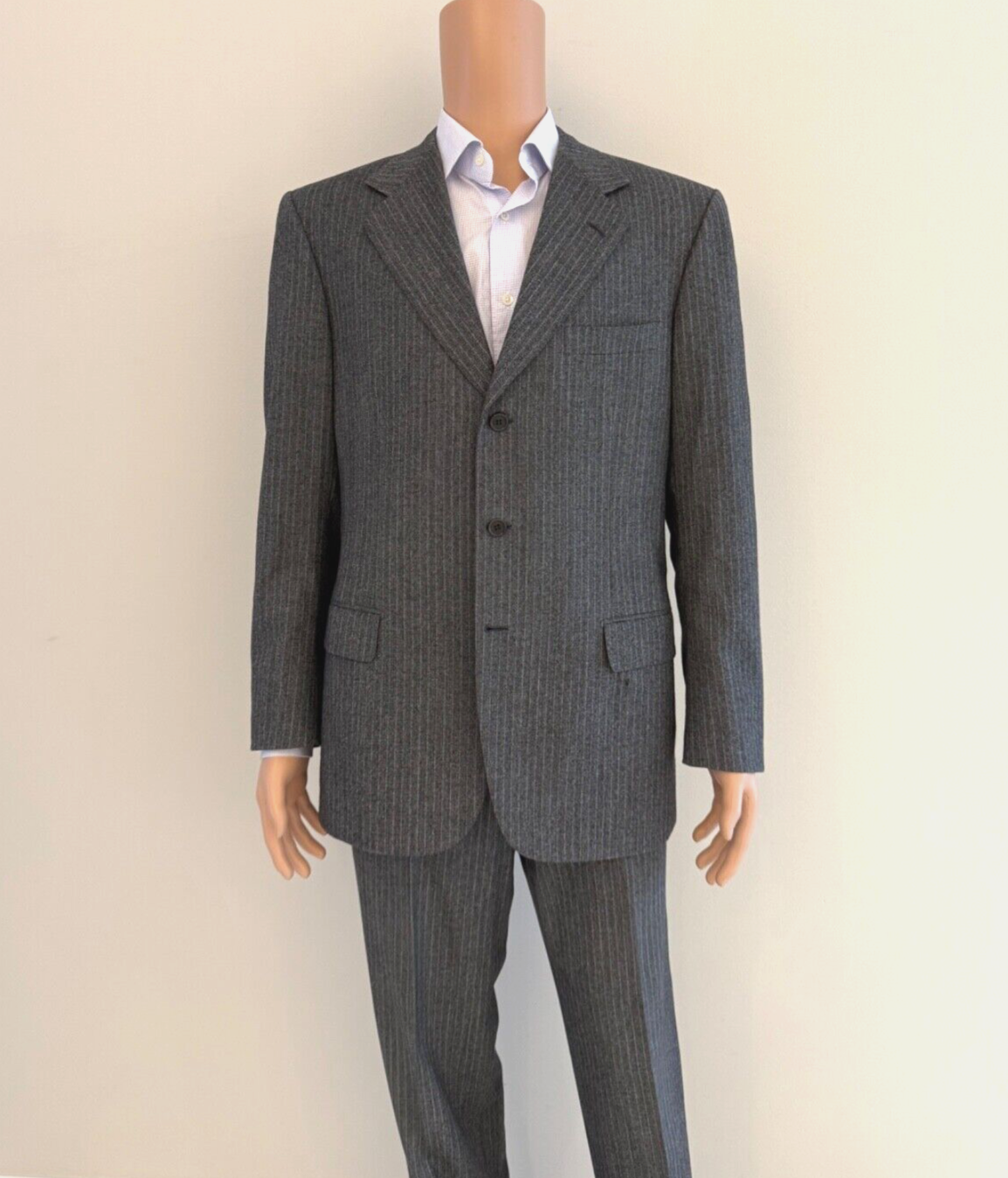 BRIONI Men's Wool Suit, Size 52 R